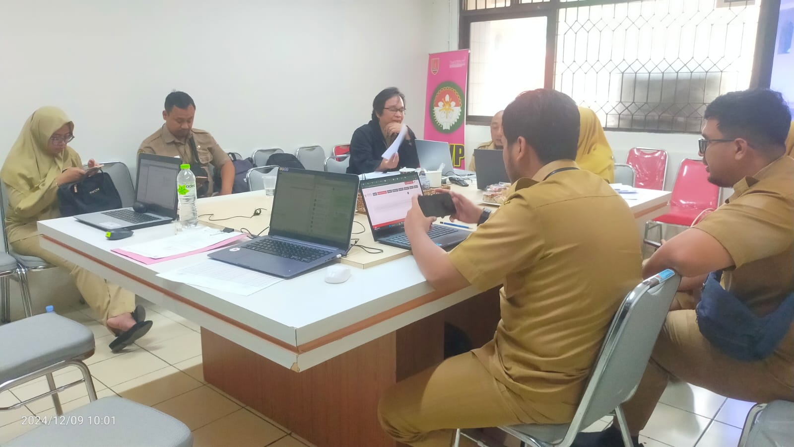Diskominfo Ikuti Rekonsiliasi Pendapatan dan Belanja Bulan November 2024